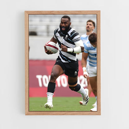ap-fiji national rugby team-3 cadre Bois clair