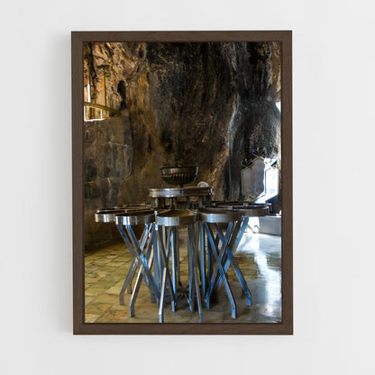 ap-fire altar-3 cadre Bois foncé