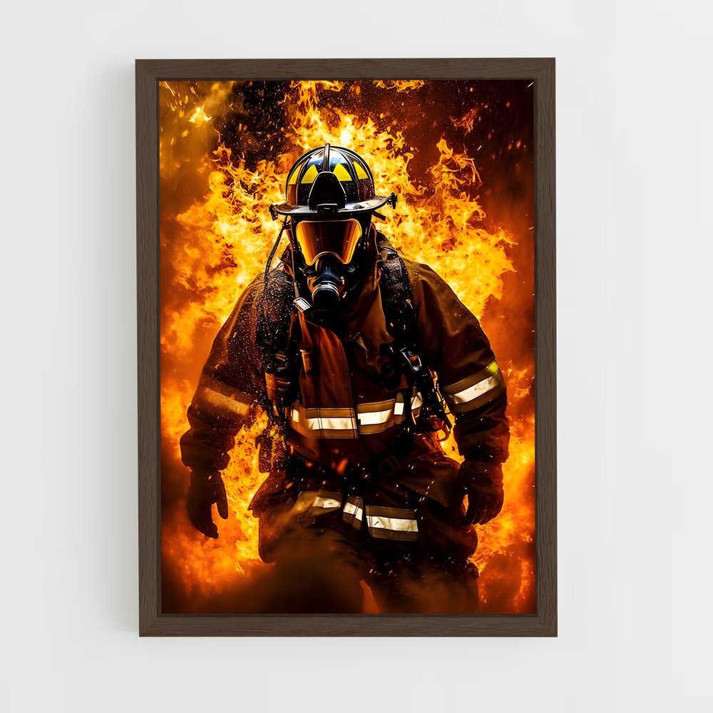 ap-firefighter-1 cadre Bois foncé