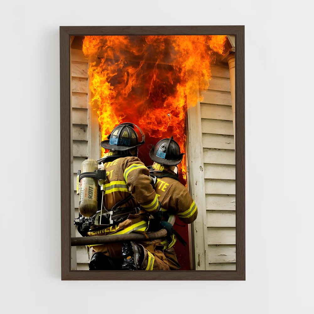 ap-firefighter-6 cadre Bois foncé