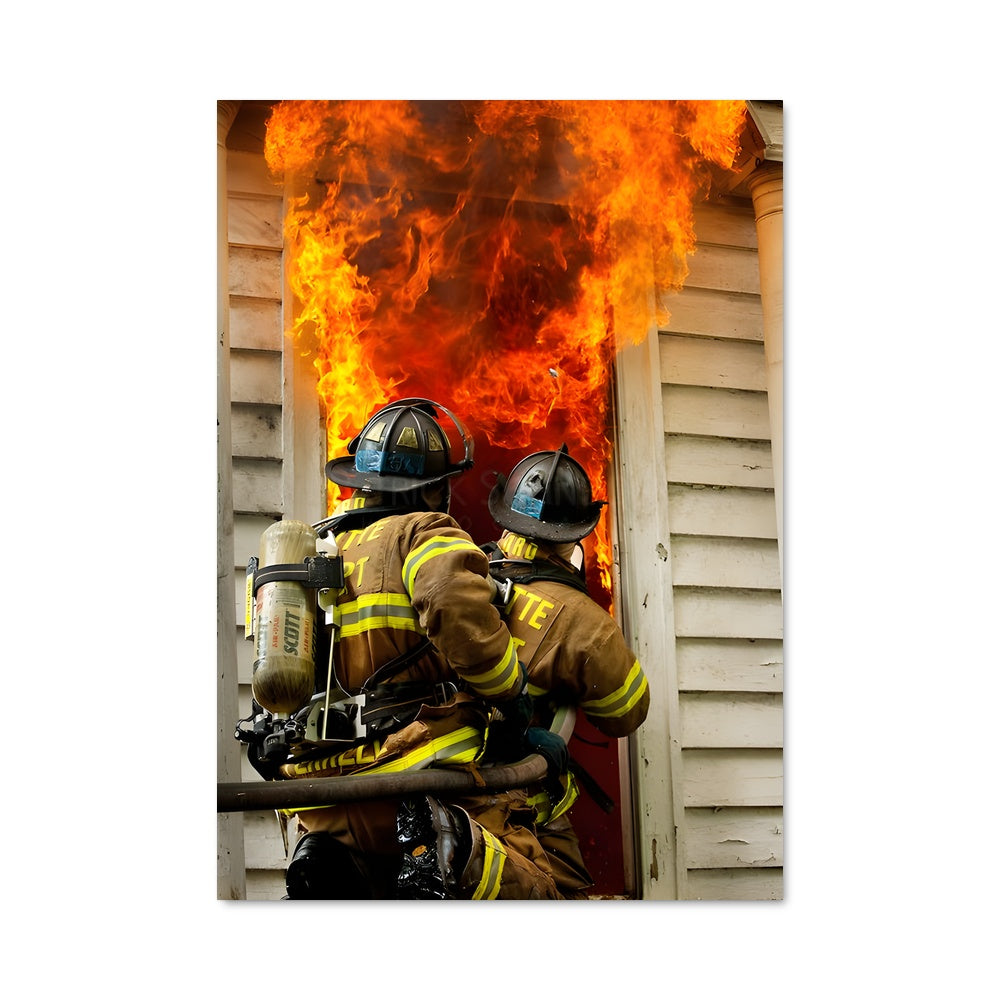 Poster Heroes of the Flame