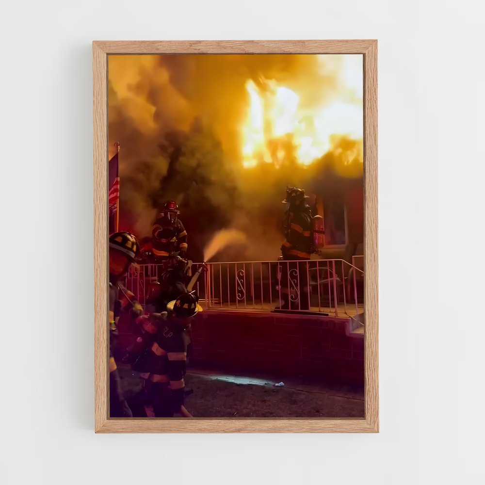 ap-firefighter-8 cadre Bois clair