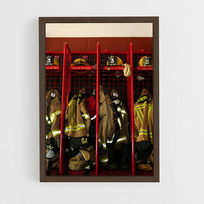 ap-firefighter-9 cadre Bois foncé