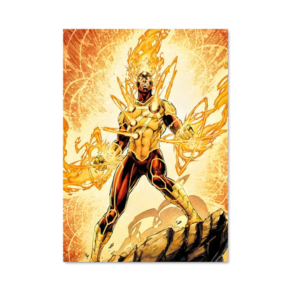 Poster Flash Écarlate