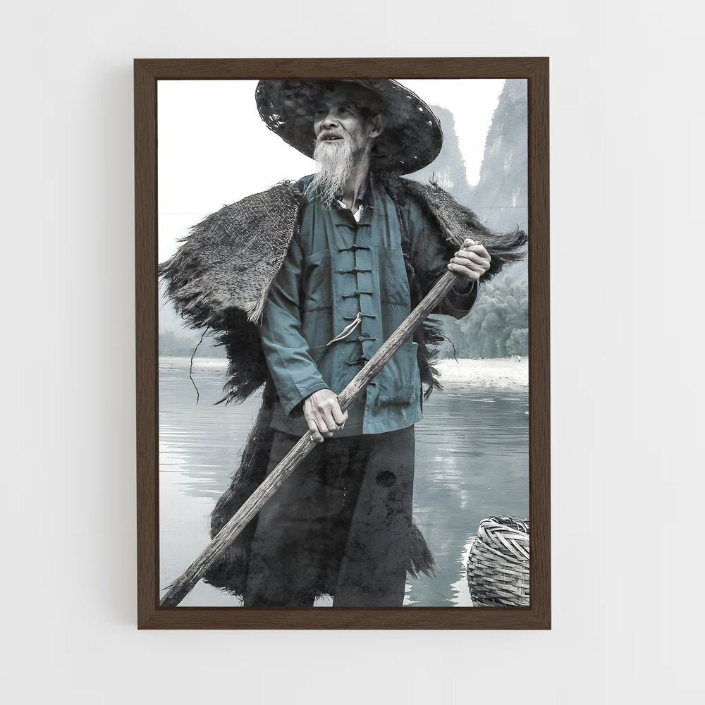 ap-fisherman-9 cadre Bois foncé