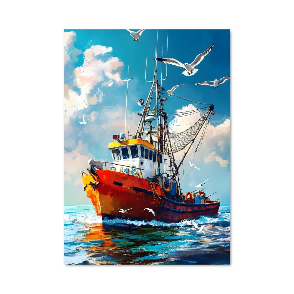 Poster Voile et Marée