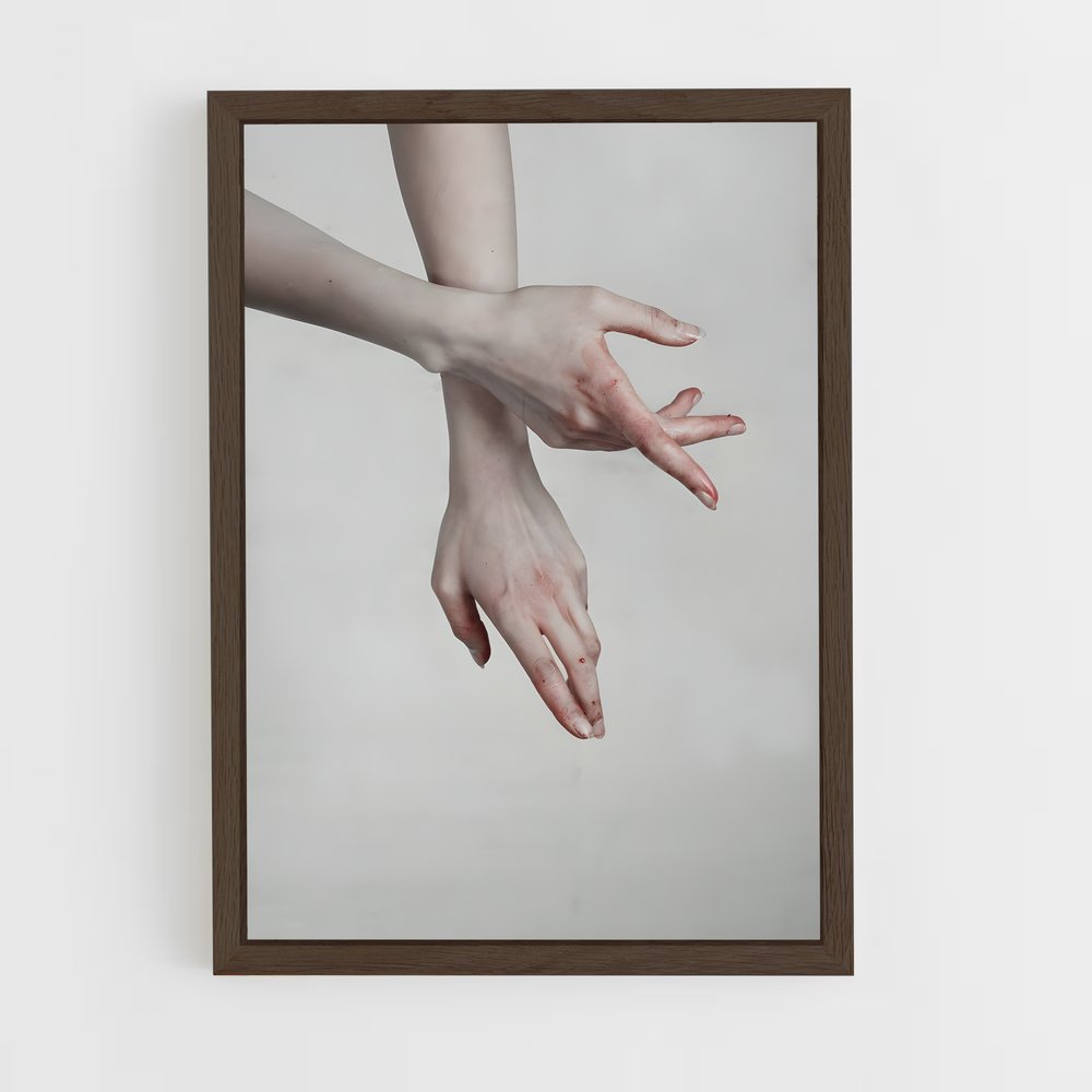 ap-fist-3 cadre Bois foncé