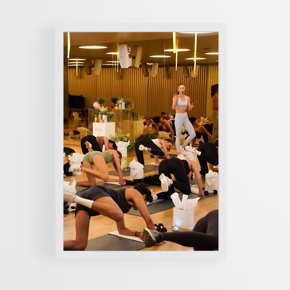 ap-fitness instructor-1 cadre Blanc