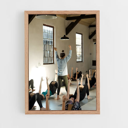 ap-fitness instructor-3 cadre Bois clair