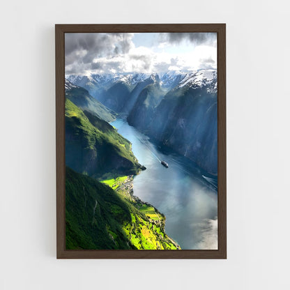 ap-fjord-6 cadre Bois foncé