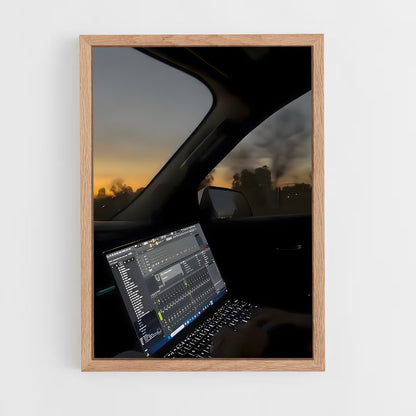 ap-fl studio-1 cadre Bois clair