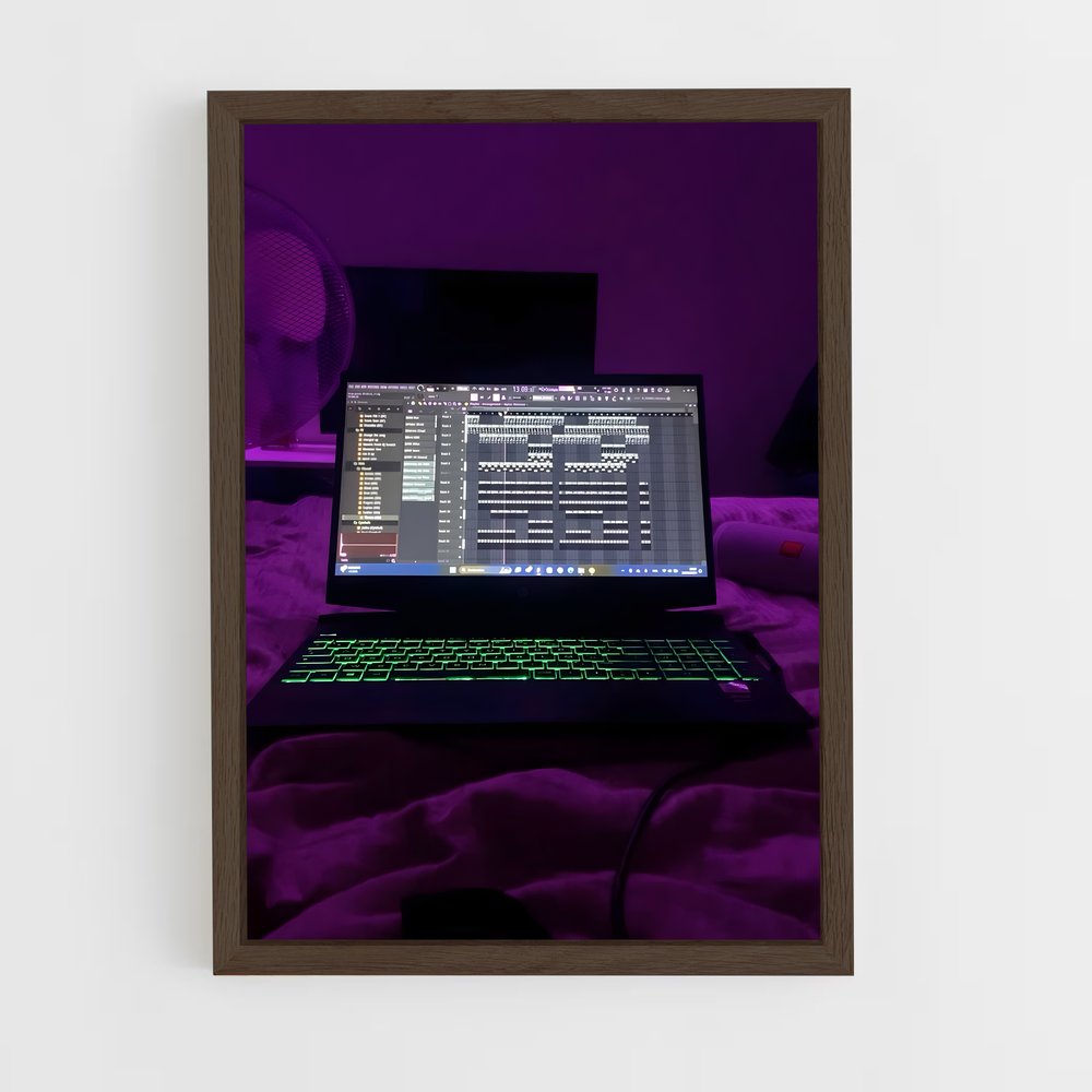 ap-fl studio-6 cadre Bois foncé