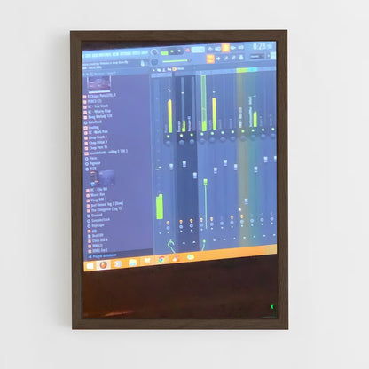 ap-fl studio-8 cadre Bois foncé