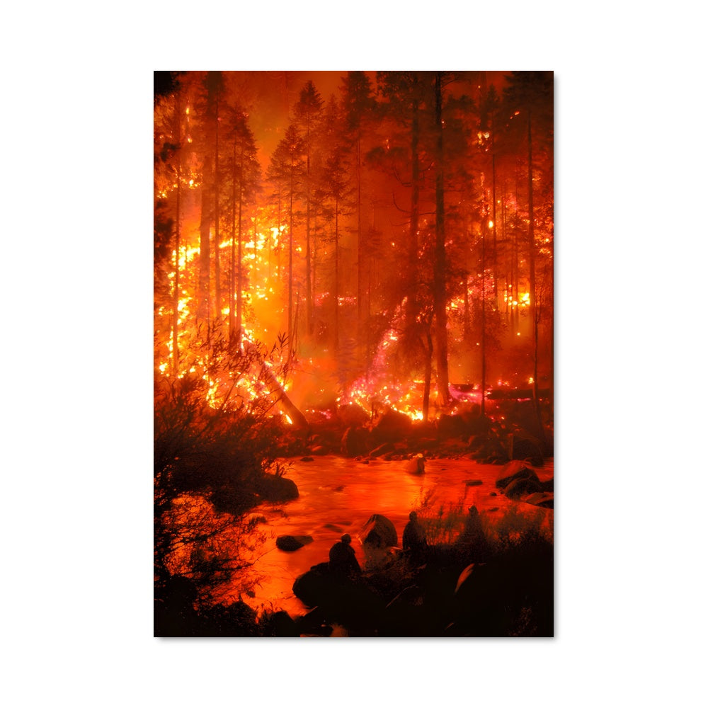 Poster Flammes du Destin