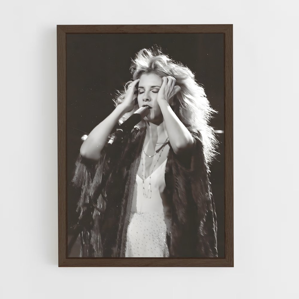 ap-fleetwood mac-2 cadre Bois foncé