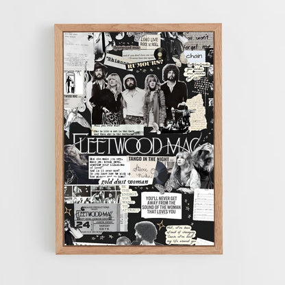 ap-fleetwood mac-6 cadre Bois clair