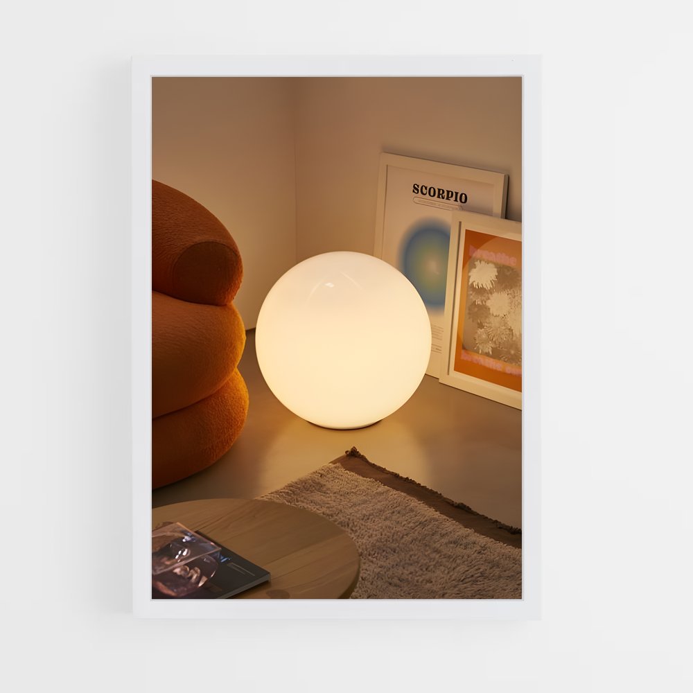 ap-floor lamp-1 cadre Blanc