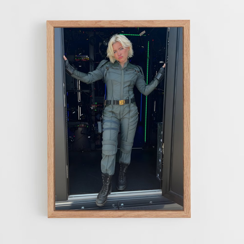 ap-florence pugh-1 cadre Bois clair