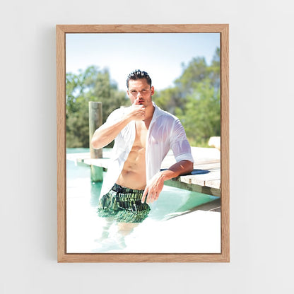 ap-florent manaudou-4 cadre Bois clair