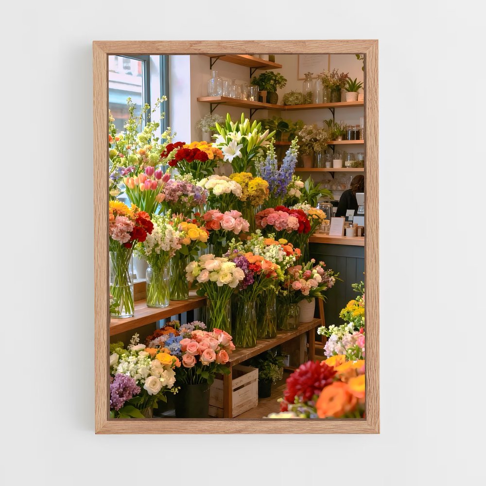 ap-florist-5 cadre Bois clair