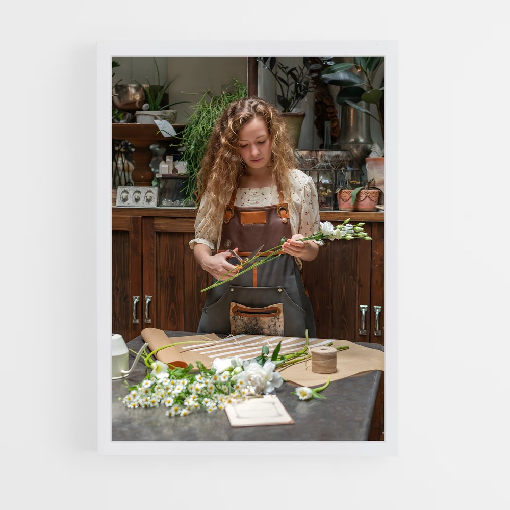 ap-florist-7 cadre Blanc