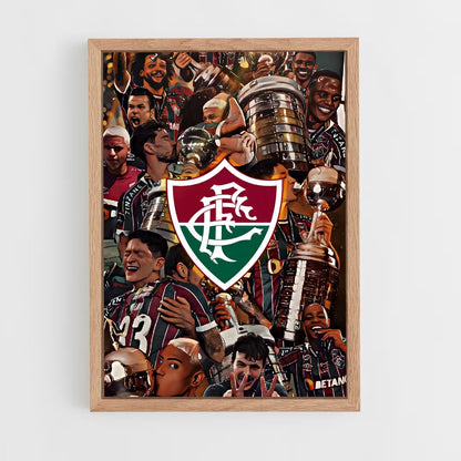 ap-fluminense fc-1 cadre Bois clair