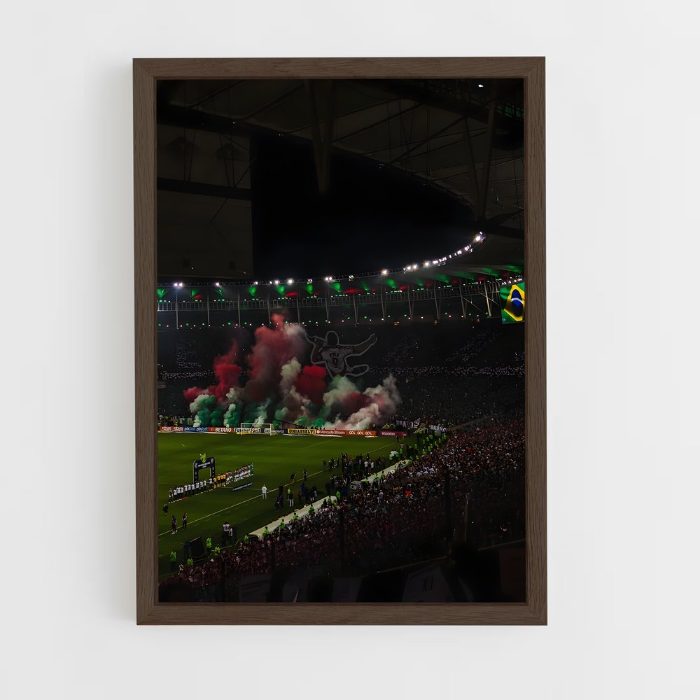 ap-fluminense fc-12 cadre Bois foncé
