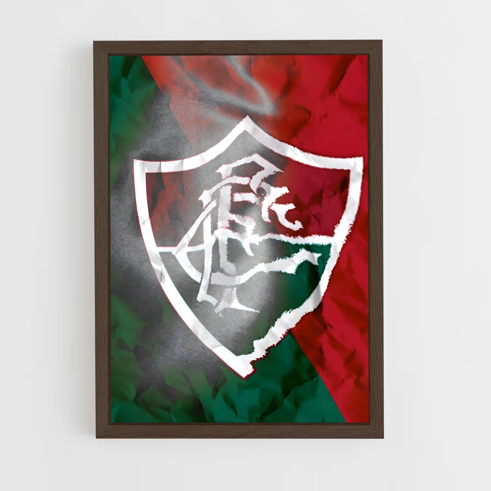 ap-fluminense fc-5 cadre Bois foncé