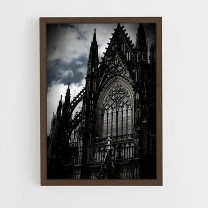 ap-flying buttresses-3 cadre Bois foncé