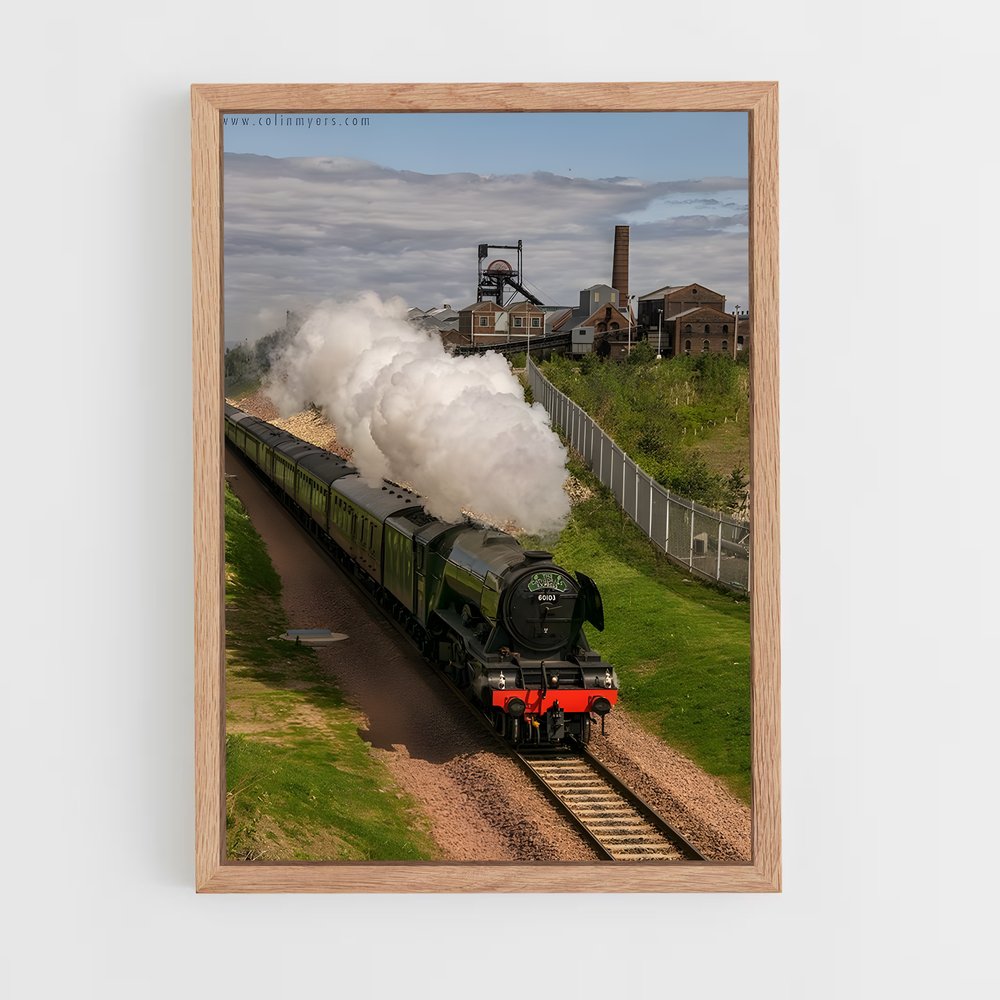 ap-flying scotsman-1 cadre Bois clair