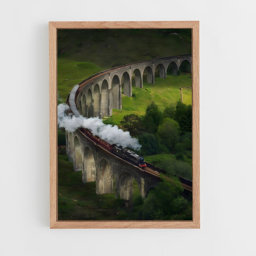 ap-flying scotsman-2 cadre Bois clair