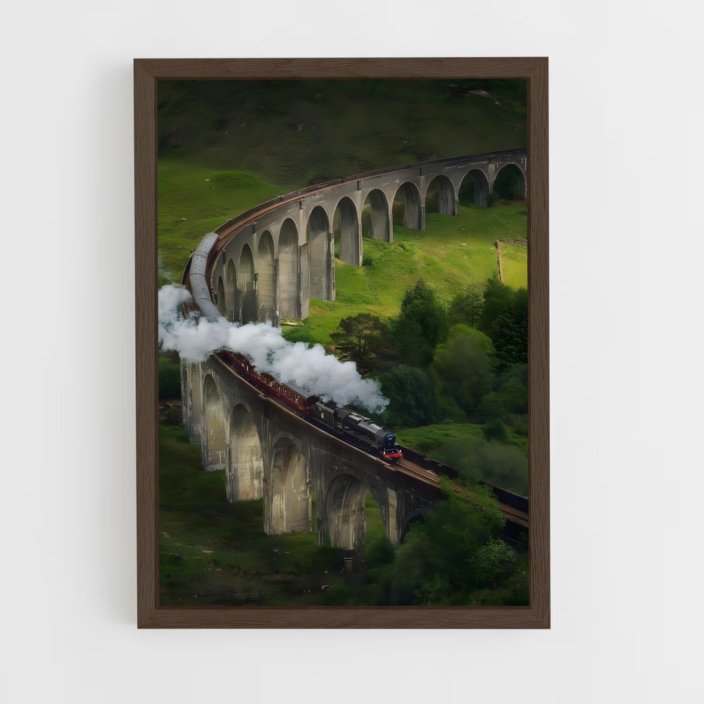ap-flying scotsman-2 cadre Bois foncé