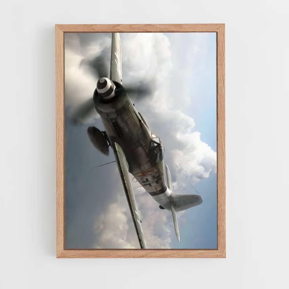 ap-focke-wulf fw 190-1 cadre Bois clair
