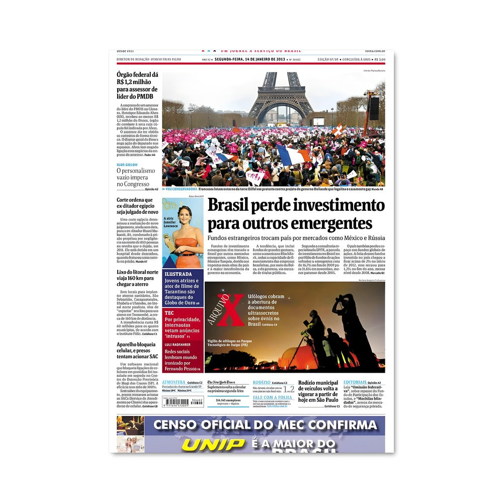 Poster Une Page de Histoire