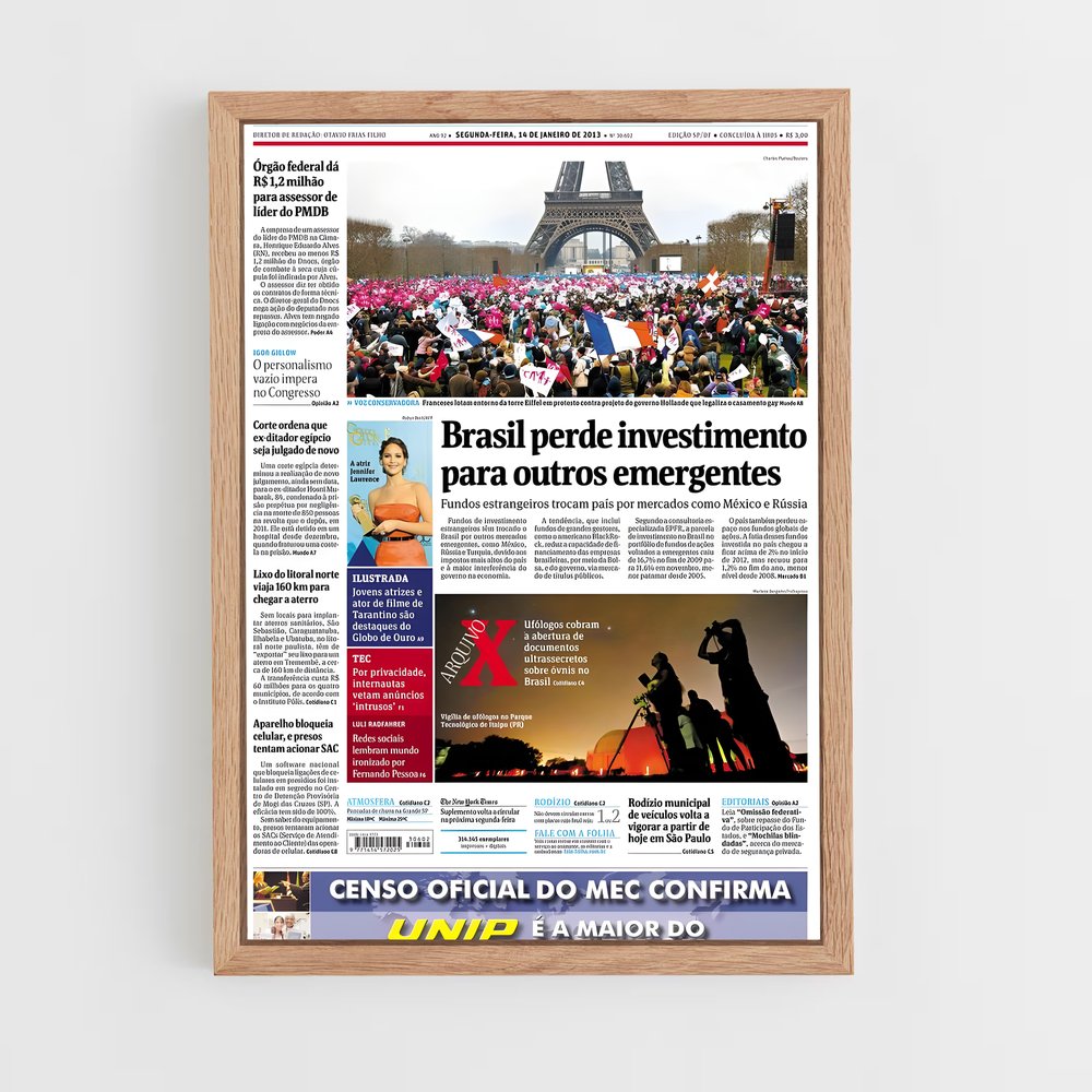 ap-folha de s.paulo-4 cadre Bois clair