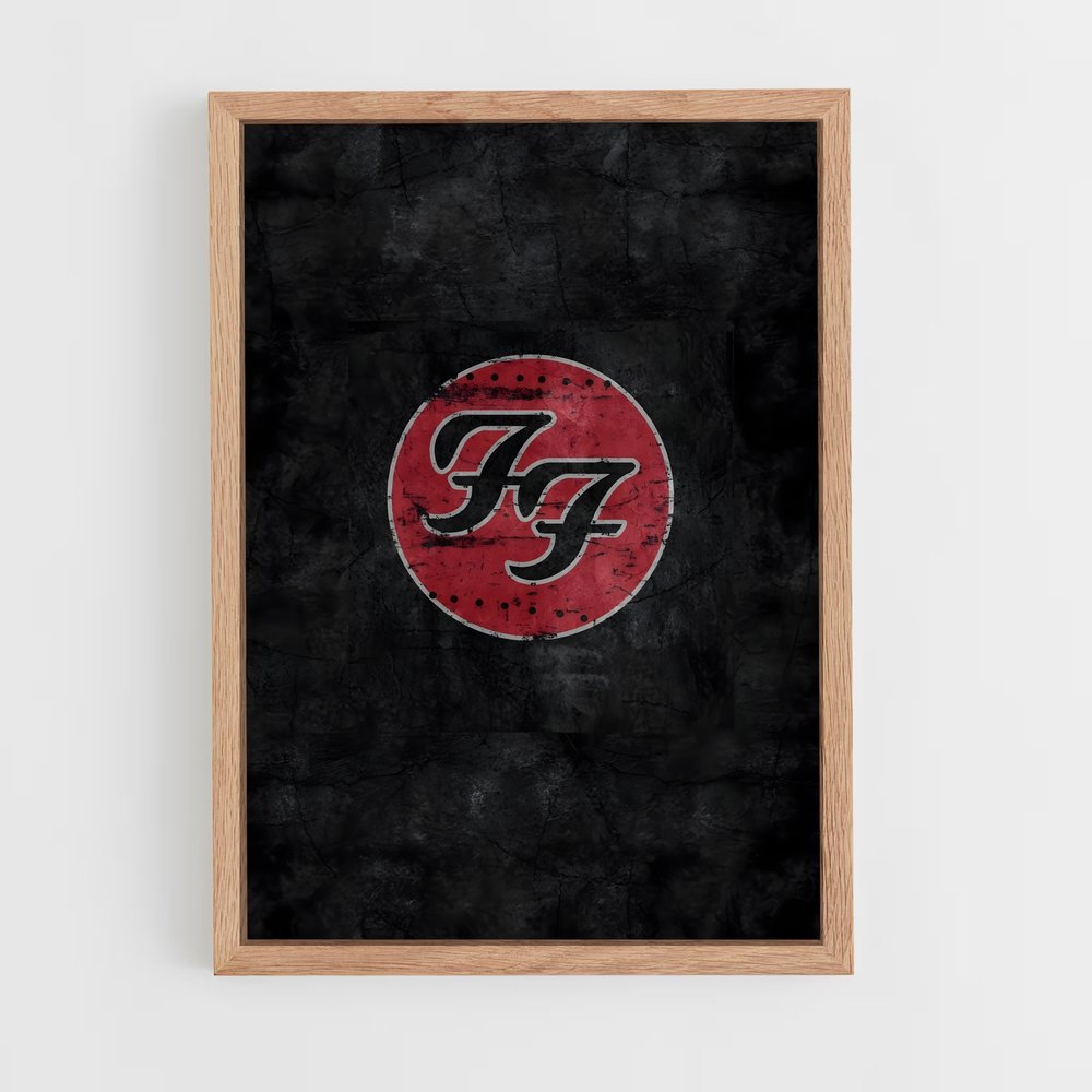 ap-foo fighters-6 cadre Bois clair