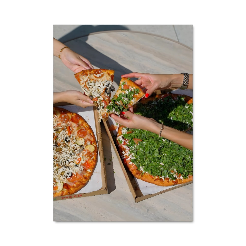 Poster Pizza Party