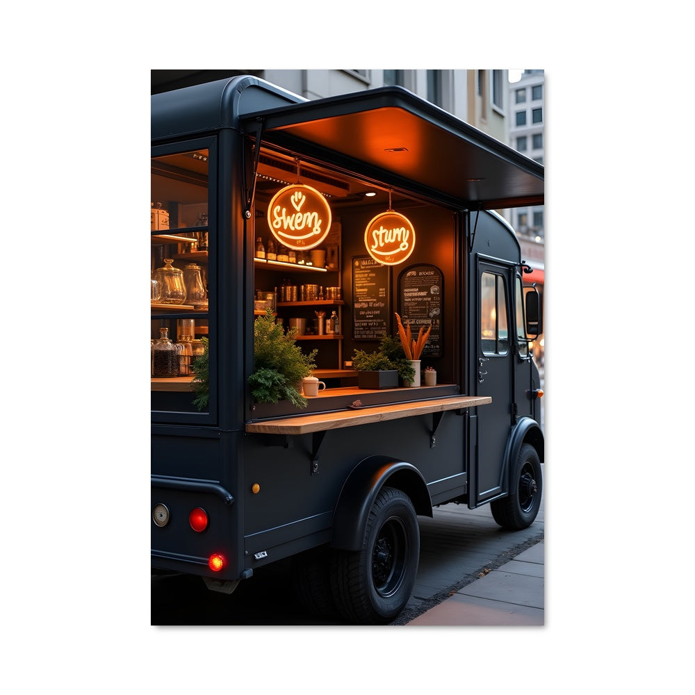 Poster Food truck 81622