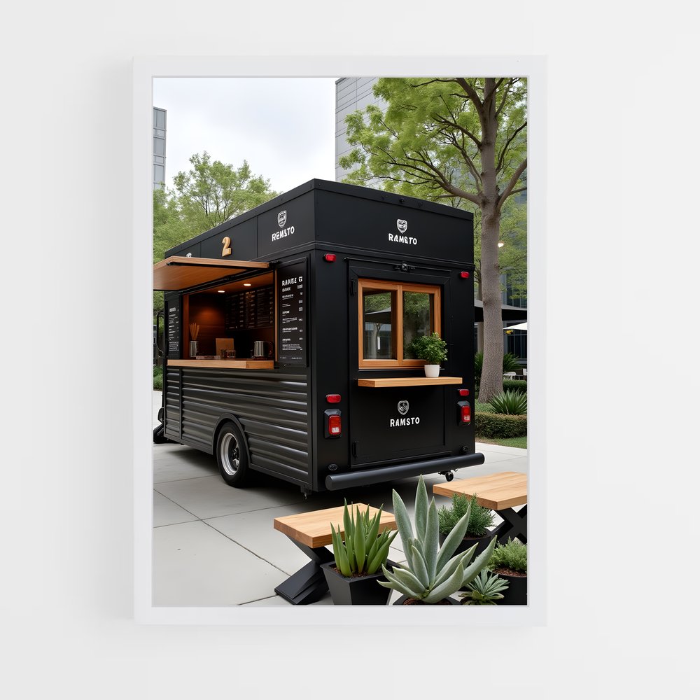 ap-food truck-3 cadre Blanc