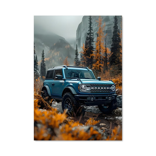 Poster Bronco Aventure