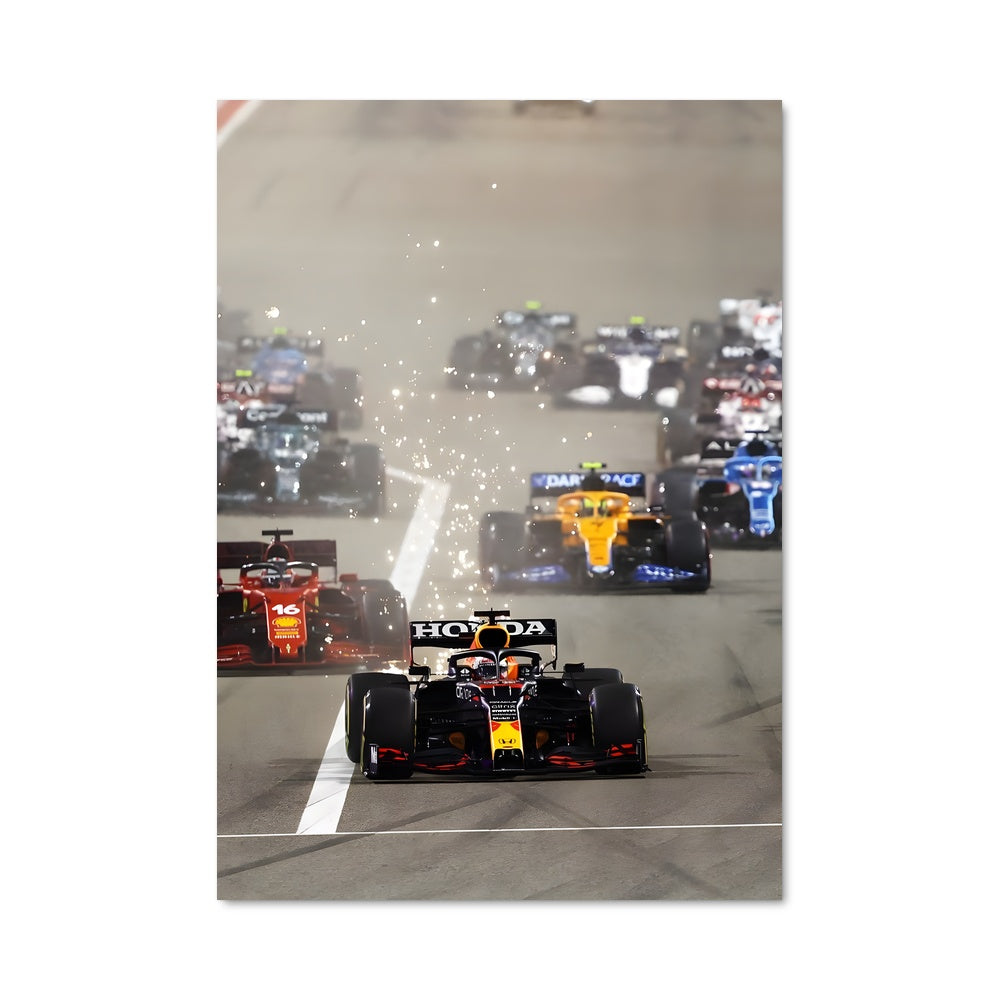 Poster La Victoire de Red Bull