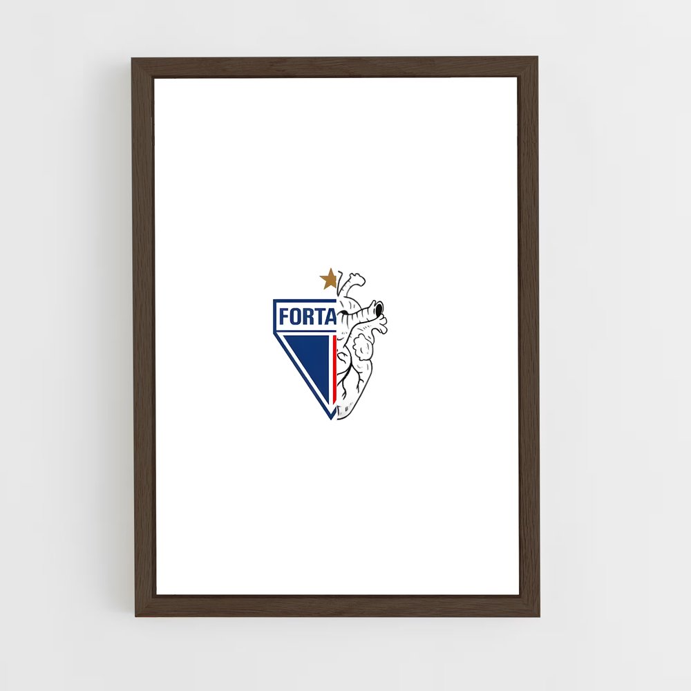 ap-fortaleza esporte clube-16 cadre Bois foncé