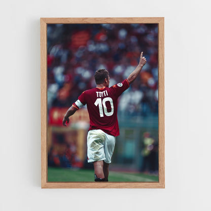 ap-francesco totti-1 cadre Bois clair