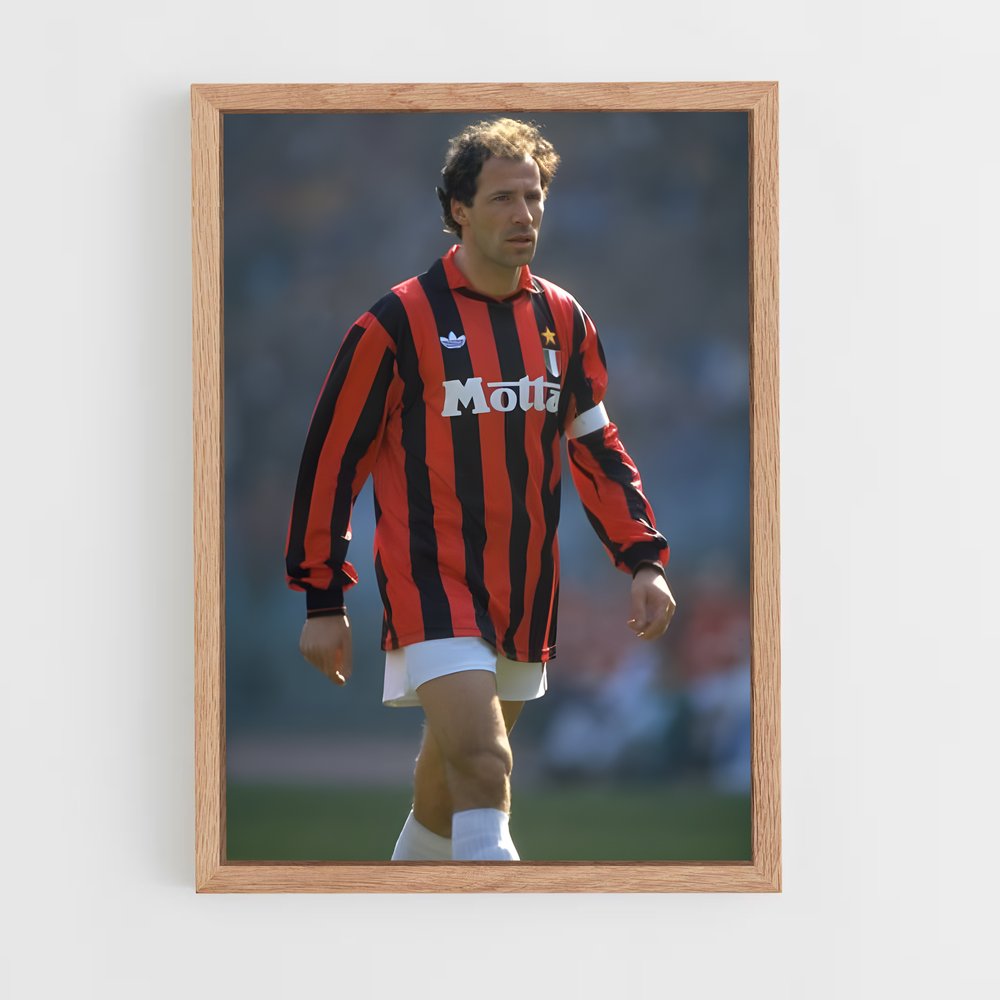 ap-franco baresi-5 cadre Bois clair