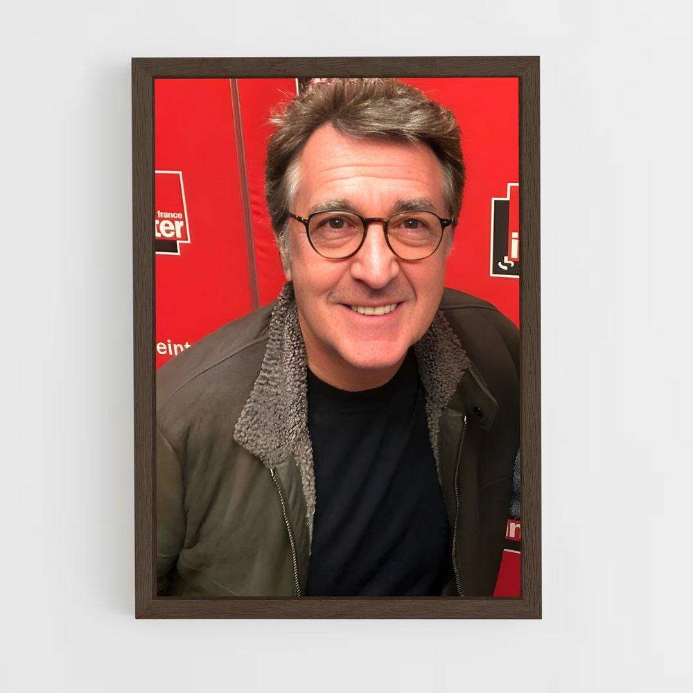 ap-francois cluzet-4 cadre Bois foncé