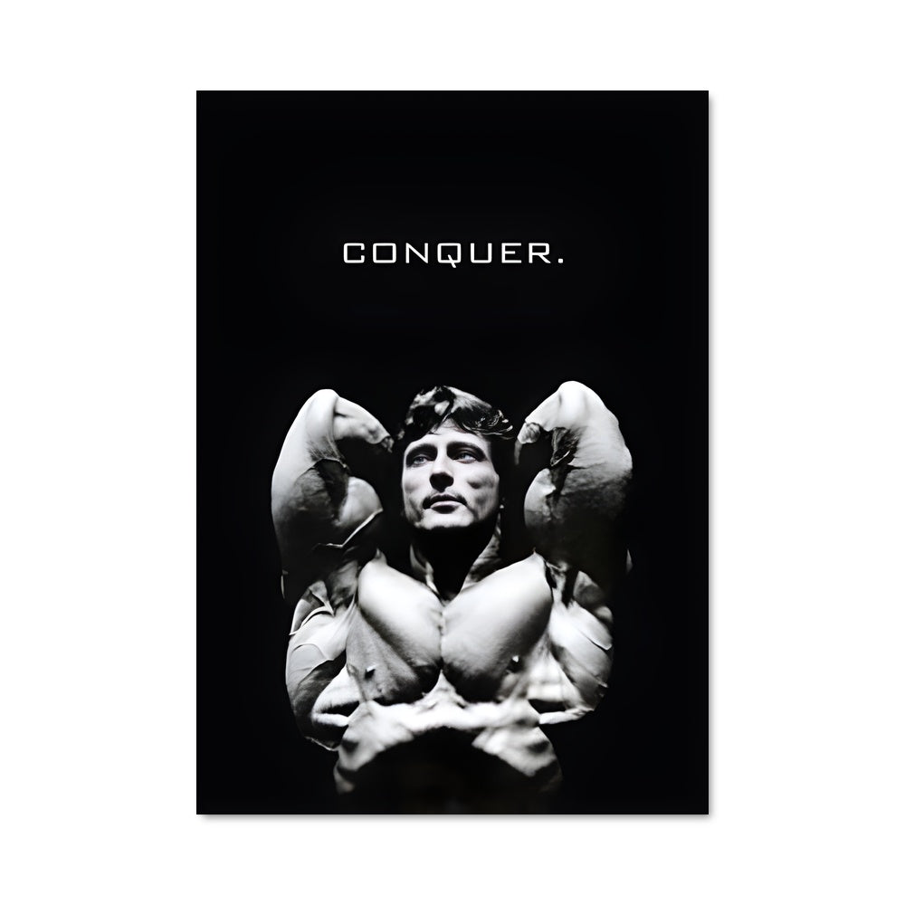 Poster Muscles en Noir et Blanc