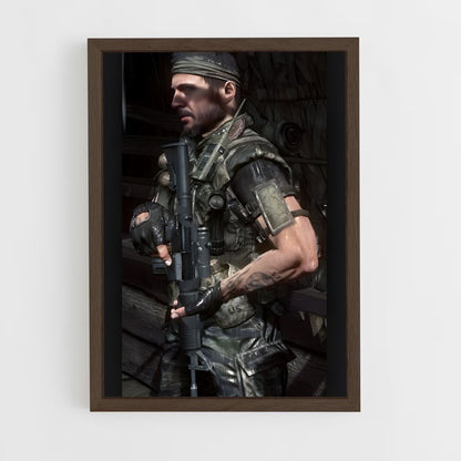 ap-frank woods-7 cadre Bois foncé