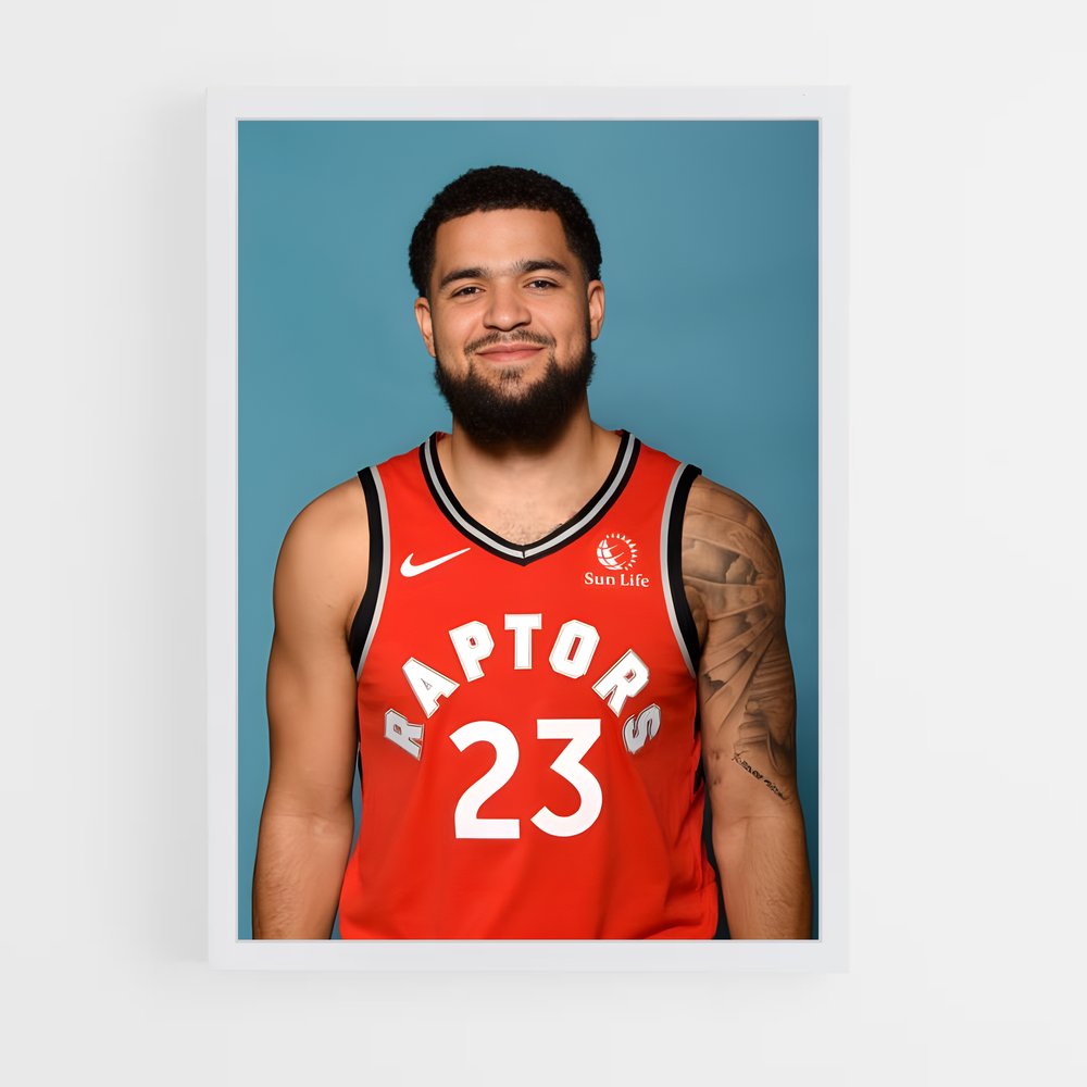 ap-fred vanvleet-6 cadre Blanc