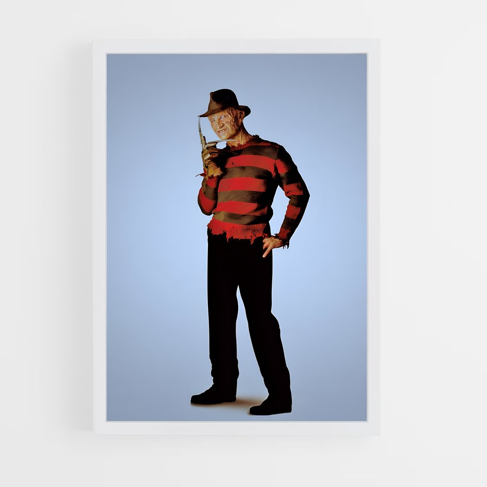 ap-freddy krueger-5 cadre Blanc