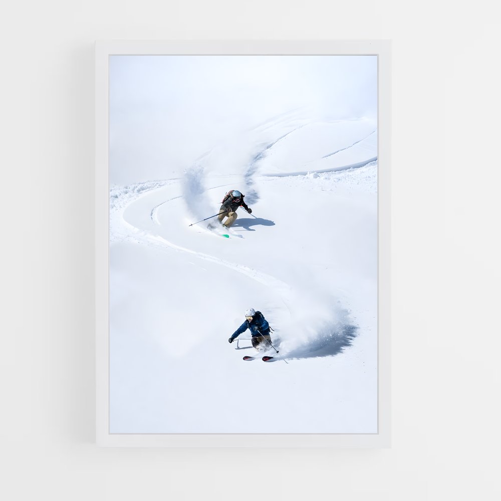 ap-freeride world tour skiing-5 cadre Blanc
